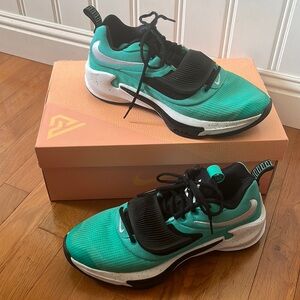 Nike Zoom Freak 3 Teal and Black